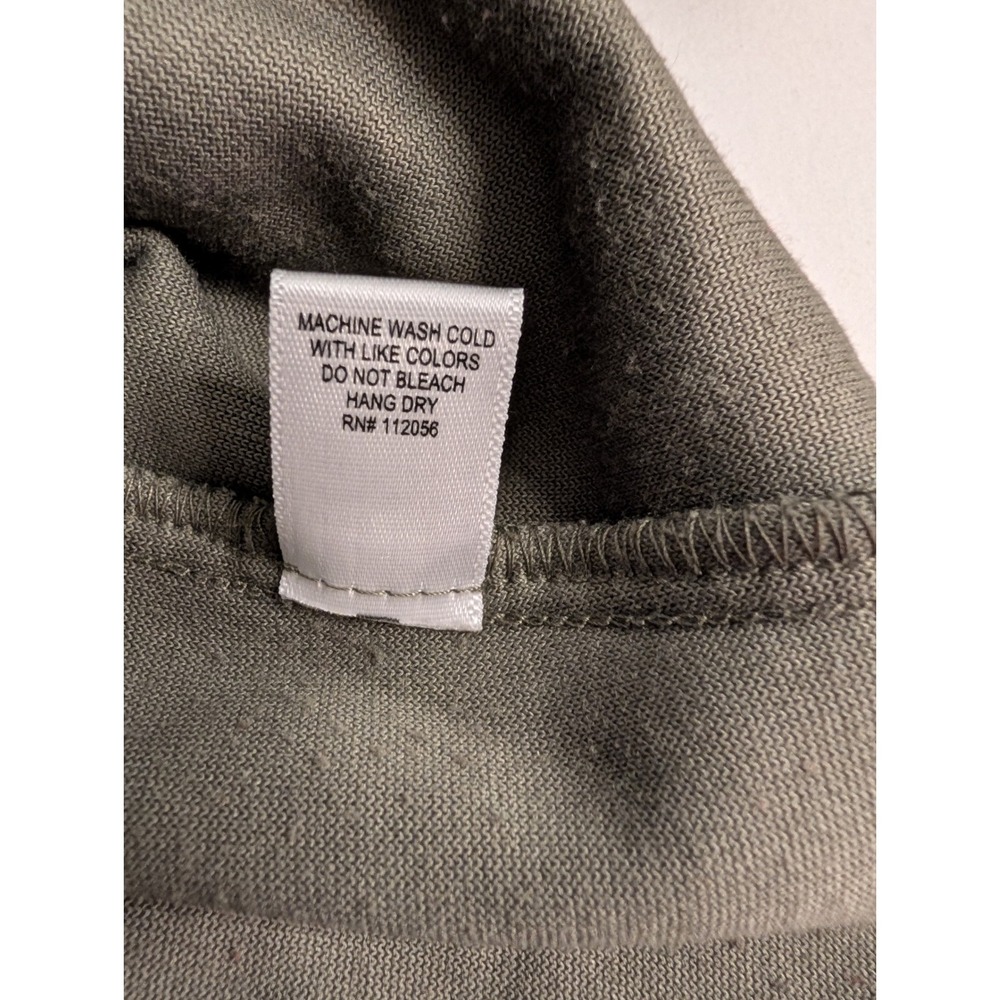 Zenana Olive Green Fleece Shacket Button Front Elbow Patch Jacket QJ-4000Y S - Picture 6 of 10
